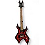 Used B.C. Rich KKW Kerry King Warlock Black Solid Body Electric Guitar Black