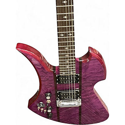 Used B.C. Rich MOCKINGBIRD LEGACY ST LEFT HANDED Purple Hollow Body Electric Guitar