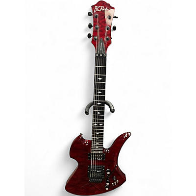 Used B.C. Rich MOCKINGBIRD ST SLASH Red Solid Body Electric Guitar