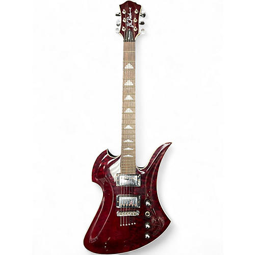 Used B.C. Rich Masterpiece Mockingbird Dragon's Blood Red Solid Body Electric Guitar Dragon's Blood Red