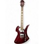 Used B.C. Rich Masterpiece Mockingbird Dragon's Blood Red Solid Body Electric Guitar Dragon's Blood Red