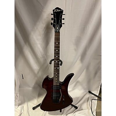 Used B.C. Rich Mk3 Mockingbird With Floyd Rose Trans Black Cherry Solid Body Electric Guitar