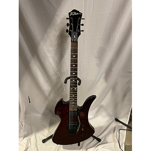 B.C. Rich Used B.C. Rich Mk3 Mockingbird With Floyd Rose Trans Black Cherry Solid Body Electric Guitar trans black cherry