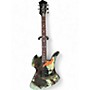 Used B.C. Rich Mockingbird Body Art Collection Fire Breather Solid Body Electric Guitar Fire Breather