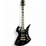Used B.C. Rich Mockingbird Contour Black Solid Body Electric Guitar Black