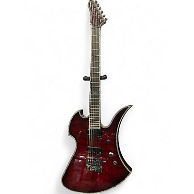 Used B.C. Rich Mockingbird Exotic with evertune  Black Cherry Solid Body Electric Guitar