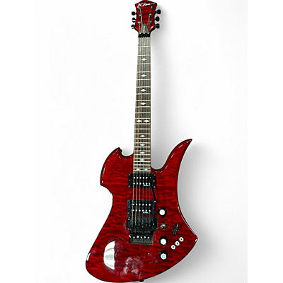 Used B.C. Rich Mockingbird Legacy ST Trans Red Solid Body Electric Guitar