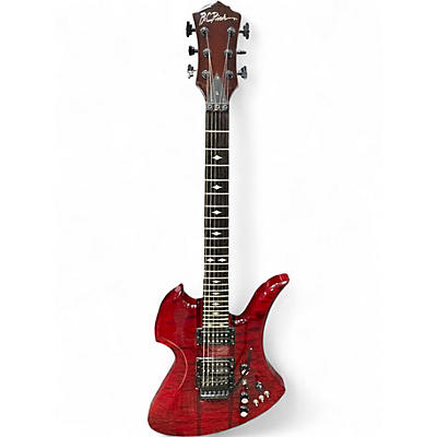 Used B.C. Rich Mockingbird Legacy ST Trans Red Solid Body Electric Guitar