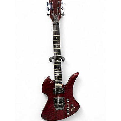 Used B.C. Rich Mockingbird Legacy ST Trans Red Solid Body Electric Guitar