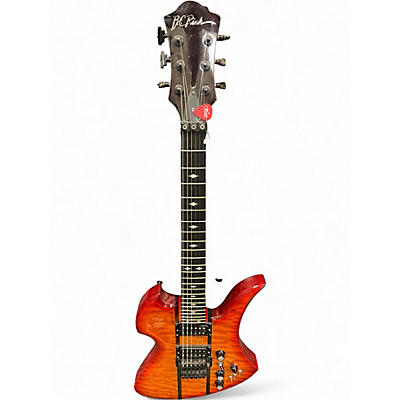 Used B.C. Rich Mockingbird ST Amber Solid Body Electric Guitar