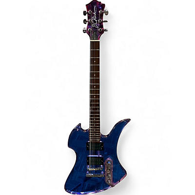 Used B.C. Rich Mockingbird Trans Purple Solid Body Electric Guitar