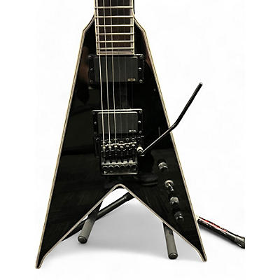 B.C. Rich Used B.C. Rich NJ Deluxe Jr V Black Solid Body Electric Guitar