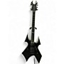 Used B.C. Rich NJ Deluxe Warbeast Black Solid Body Electric Guitar Black