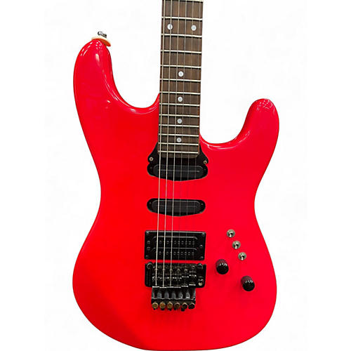 Used B.C. Rich NJ SERIES ST III HOT PINK Solid Body Electric Guitar HOT PINK