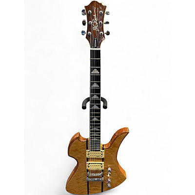 Used B.C. Rich NJ Series Mockingbird Natural Solid Body Electric Guitar
