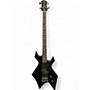 Used B.C. Rich Used B.C. Rich NJ Series Warlock Black Solid Body Electric Guitar Black