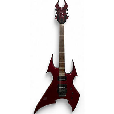 Used B.C. Rich PLATINUM PRO SERIES BLOOD RED Solid Body Electric Guitar