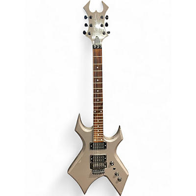 Used B.C. Rich PLATINUM PRO WARLOCK BRONZE Solid Body Electric Guitar