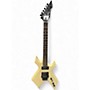 Used B.C. Rich PLATINUM SERIES WARLOCK Antique White Solid Body Electric Guitar Antique White