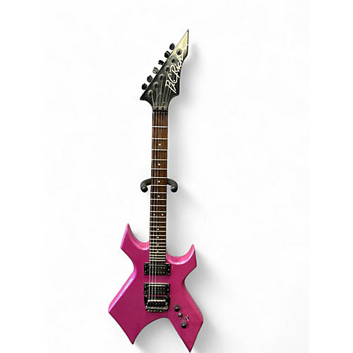 Used B.C. Rich PLATINUM SERIES WARLOCK LAVENDER Solid Body Electric Guitar LAVENDER