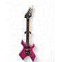 Used B.C. Rich PLATINUM SERIES WARLOCK LAVENDER Solid Body Electric Guitar LAVENDER