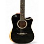 Used B.C. Rich PROPHECY  Black Acoustic Electric Guitar Black