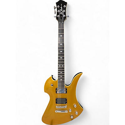 B.C. Rich Used B.C. Rich PXMH Pro X Mockingbird Hardtail Gold Solid Body Electric Guitar