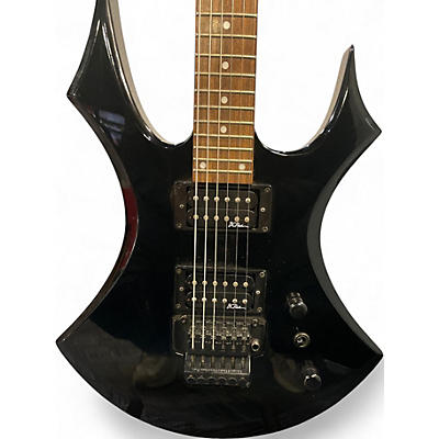 Used B.C. Rich Platinum Pro Series Virgin Black Solid Body Electric Guitar