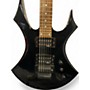 Used B.C. Rich Platinum Pro Series Virgin Black Solid Body Electric Guitar Black