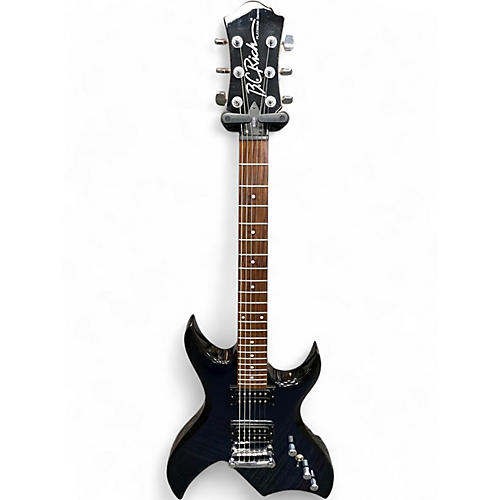 Used B.C. Rich Platinum Series Bich Blue Burst Solid Body Electric Guitar Blue Burst