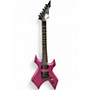 Used B.C. Rich Platinum Series Warlock Purple Colorshift Solid Body Electric Guitar Purple Colorshift