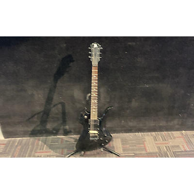 B.C. Rich Used B.C. Rich Pro X Custom Mockingbird ST Metallic Black Solid Body Electric Guitar