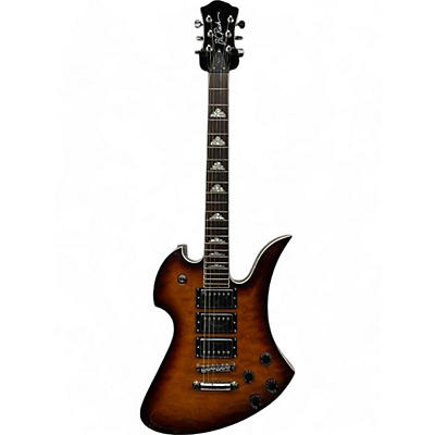 B.C. Rich Used B.C. Rich Pro X Custom Special X3 Mockingbird Amber Solid Body Electric Guitar