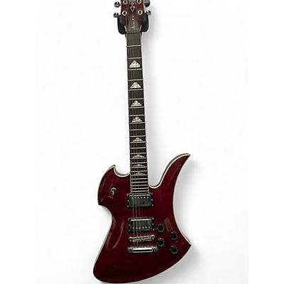 B.C. Rich Used B.C. Rich Pro X Custom Special X3 Mockingbird Wine Red Solid Body Electric Guitar