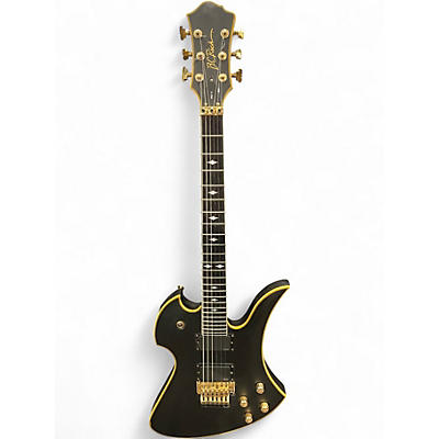Used B.C. Rich Pro X Mockingbird Black Solid Body Electric Guitar