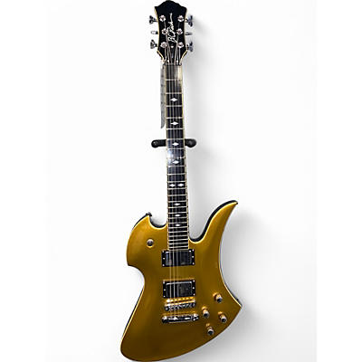 Used B.C. Rich Pro X Mockingbird Gold Solid Body Electric Guitar