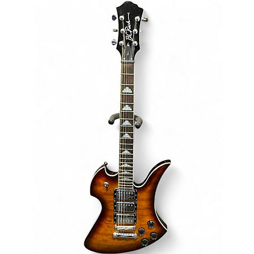 Used B.C. Rich Pro X Mockingbird Tiger Stripe Burst Solid Body Electric Guitar Tiger Stripe Burst