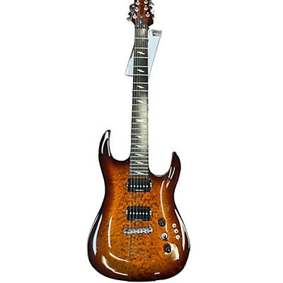 B.C. Rich Used B.C. Rich QX6 2 COLOR BURST/MAPLE BURL Solid Body Electric Guitar