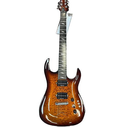 B.C. Rich Used B.C. Rich QX6 2 COLOR BURST/MAPLE BURL Solid Body Electric Guitar 2  COLOR BURST/MAPLE BURL