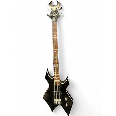Used B.C. Rich Revenge Bass Black Electric Bass Guitar