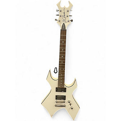 Used B.C. Rich Revenge Warlock White Solid Body Electric Guitar