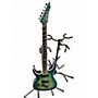Used B.C. Rich SHREDZILLA PROPHECY CYAN BLUE Electric Guitar CYAN BLUE