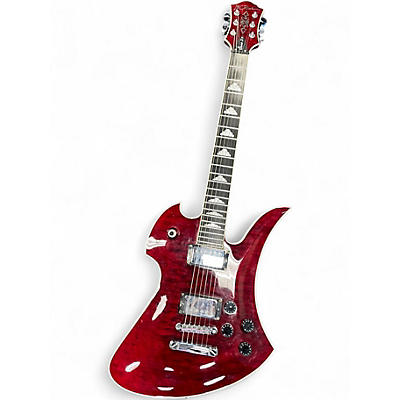 Used B.C. Rich SPECIAL X Trans Red Solid Body Electric Guitar