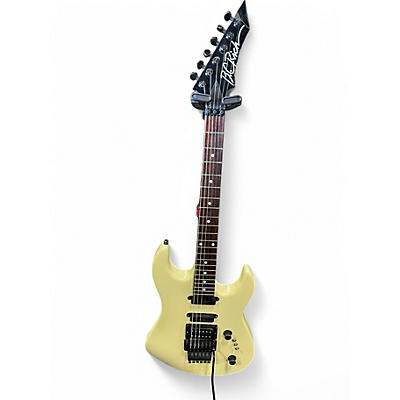 Used B.C. Rich ST3 U.S.A White Solid Body Electric Guitar