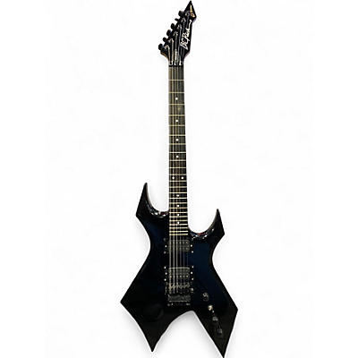 Used B.C. Rich STRANGER THINGS "EDDIES" INSPIRE NJ WARLOCK Black Solid Body Electric Guitar