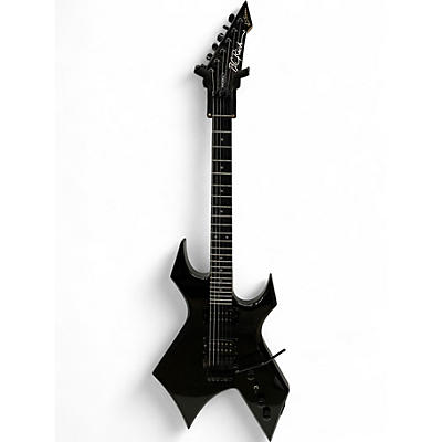 Used B.C. Rich STRANGER THINGS WARLOCK BLACK Solid Body Electric Guitar