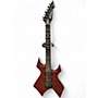 Used B.C. Rich STRANGER THINGS WARLOCK CRACKLE RED Solid Body Electric Guitar CRACKLE RED