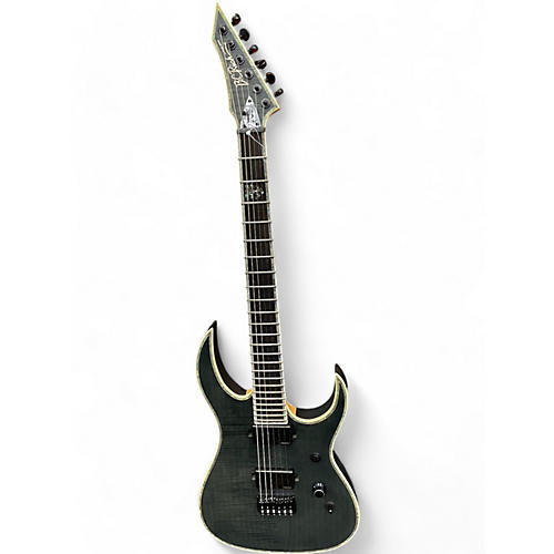 B.C. Rich Used B.C. Rich Shredzilla Extreme Transparent Black Solid Body Electric Guitar Transparent Black