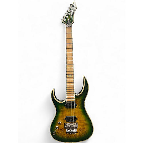 Used B.C. Rich Shredzilla Prophecy Archtop Left-Handed Reptile Eye Electric Guitar Reptile Eye