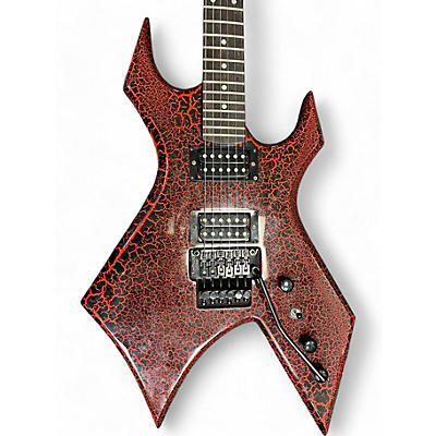 B.C. Rich Used B.C. Rich Stranger Things NJ SERIES RED CRACKLE Solid Body Electric Guitar